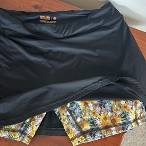 Youer 'Get After It' Skort | RARE Wildflower and black! Price Firm
